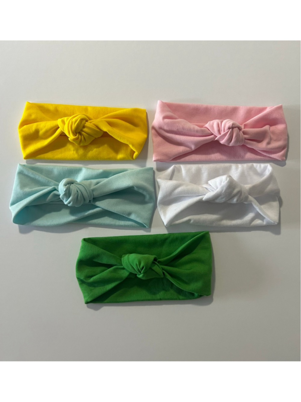 Children’s Hair Accessory 5 Knot Knit Headband Multi-color